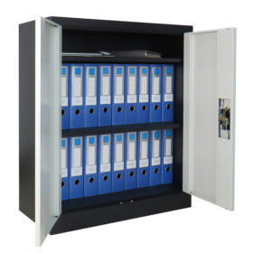 Small File Cabinet with 2 Shelves