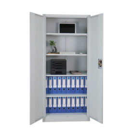 Steel Office Cabinet with 4 Shelves