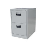 2 Drawer Metal Cabinet