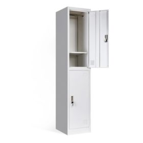 2 Tier Metal Storage Lockers