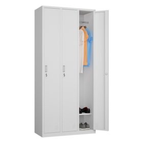 3 Door Metal Locker