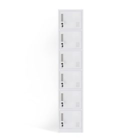 6 Tier Metal Student Lockers