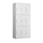 9 Door Metal Lockers