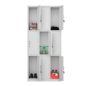 9 Door Military Lockers