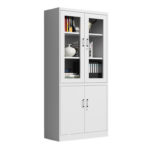 Glass Door Office Cabinet