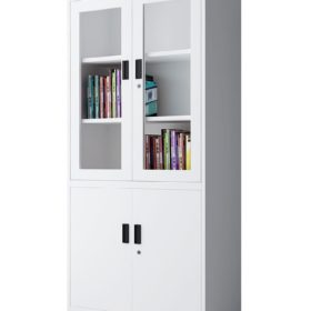 Glass Door Office Cabinet