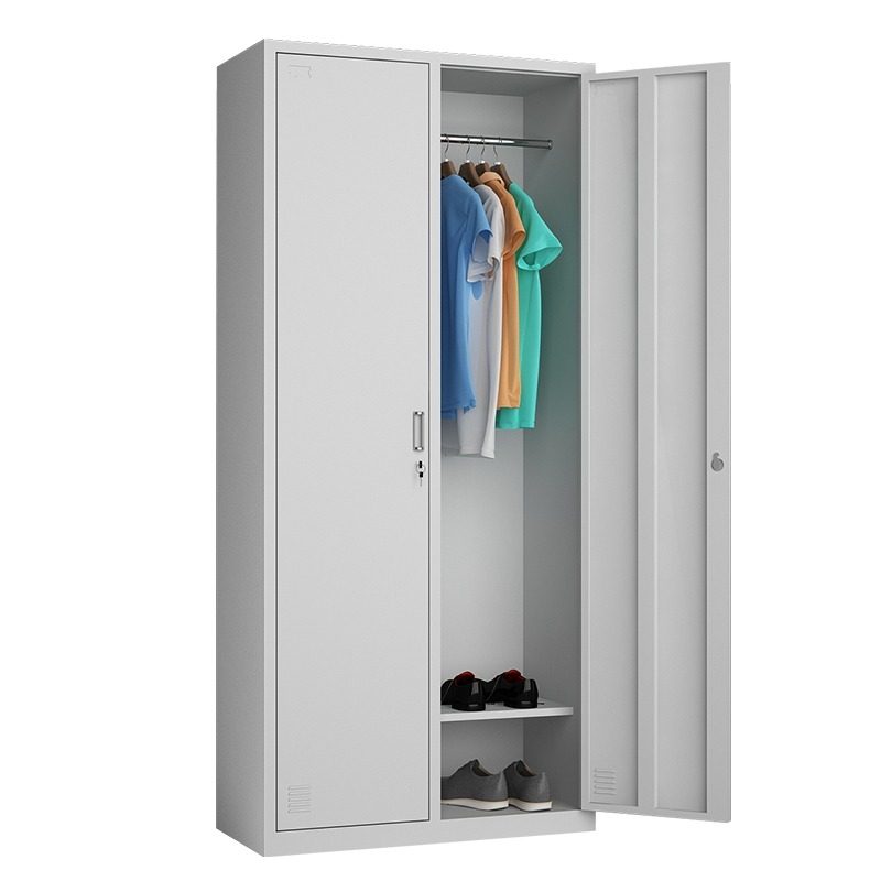 2 Door Metal Clothes Locker - Supplied by Jingle Furniture