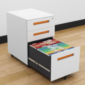 Metal Mobile Pedestal