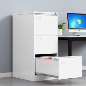 Three Drawer Metal Cupboard